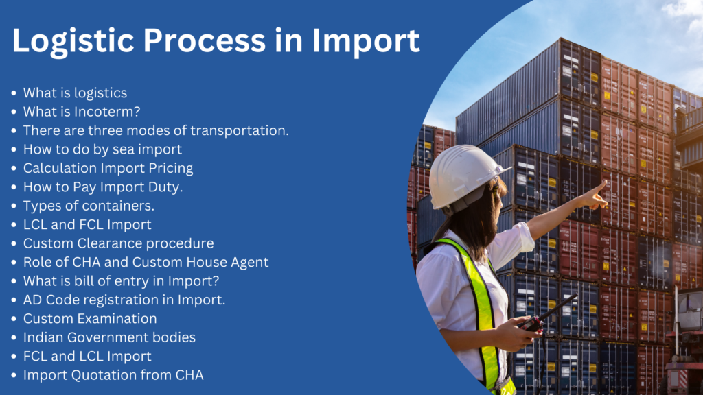 Import procedure in India